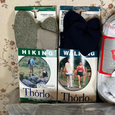 LOT 28Y: Collection Of New In Package Socks & Underwear - Fruit Of The Loom, Hanes & More