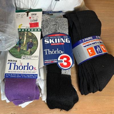 LOT 28Y: Collection Of New In Package Socks & Underwear - Fruit Of The Loom, Hanes & More