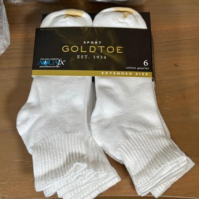 LOT 28Y: Collection Of New In Package Socks & Underwear - Fruit Of The Loom, Hanes & More