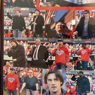 LOT 29Y: Philadelphia Phillies 2008 World Series Champions Poster, Tote Bag, Mirror & More