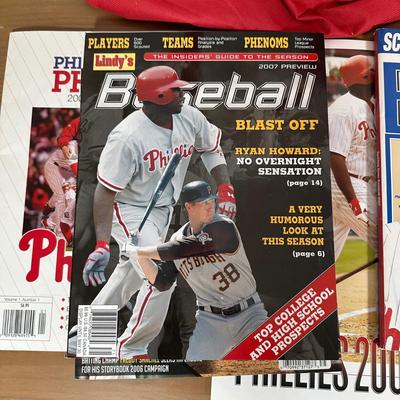 LOT 29Y: Philadelphia Phillies 2008 World Series Champions Poster, Tote Bag, Mirror & More