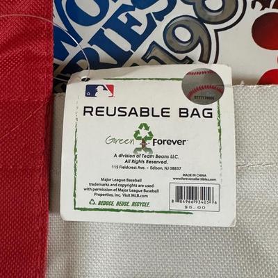 LOT 29Y: Philadelphia Phillies 2008 World Series Champions Poster, Tote Bag, Mirror & More