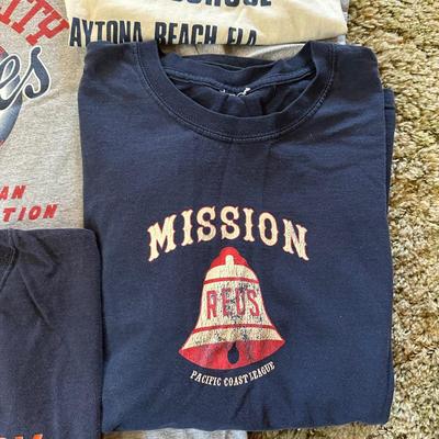 LOT 32Y: Baseball Themed T-Shirts