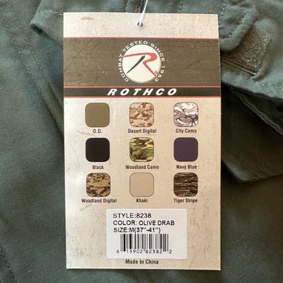 LOT 35Y: Rothco M-65 Field Jacket New With Tags