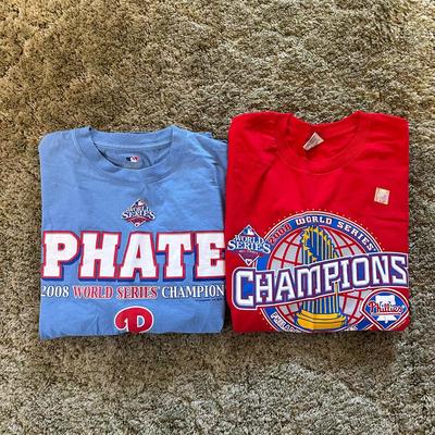 LOT 36Y: Philadelphia Phillies T-Shirt Collection