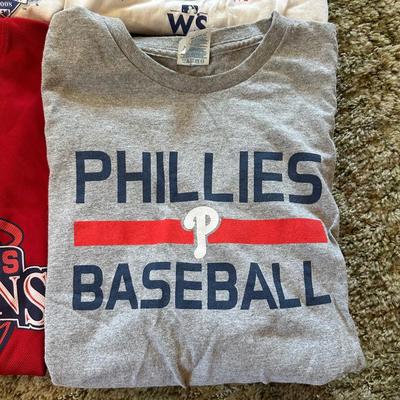 LOT 36Y: Philadelphia Phillies T-Shirt Collection