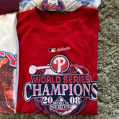 LOT 36Y: Philadelphia Phillies T-Shirt Collection