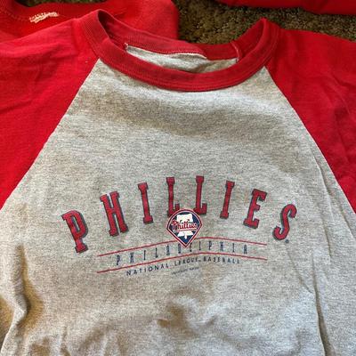 LOT 36Y: Philadelphia Phillies T-Shirt Collection