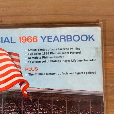 LOT 37Y: Vintage 1962, 1964, 1965 & 1966 Phillies Yearbooks