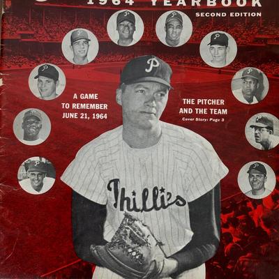 LOT 37Y: Vintage 1962, 1964, 1965 & 1966 Phillies Yearbooks
