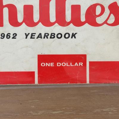 LOT 37Y: Vintage 1962, 1964, 1965 & 1966 Phillies Yearbooks