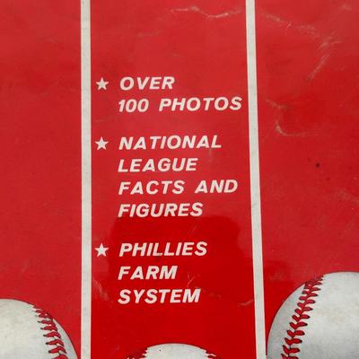 LOT 37Y: Vintage 1962, 1964, 1965 & 1966 Phillies Yearbooks