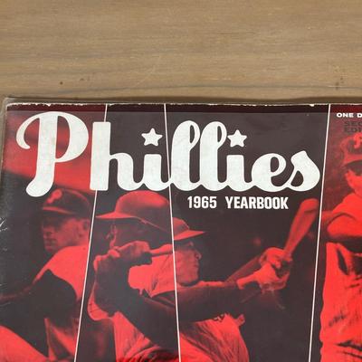 LOT 37Y: Vintage 1962, 1964, 1965 & 1966 Phillies Yearbooks