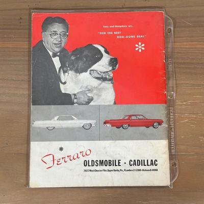 LOT 37Y: Vintage 1962, 1964, 1965 & 1966 Phillies Yearbooks