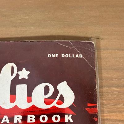 LOT 37Y: Vintage 1962, 1964, 1965 & 1966 Phillies Yearbooks