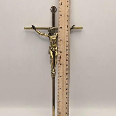 LOT 41K: Framed House Blessing Prayer , Crucifix, Sacred Heart Print, Mary and Child Statue, Praying Hands Plaque, & Mother's...