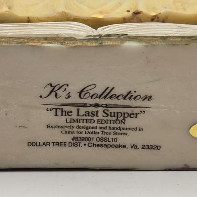 LOT 41K: Framed House Blessing Prayer , Crucifix, Sacred Heart Print, Mary and Child Statue, Praying Hands Plaque, & Mother's...