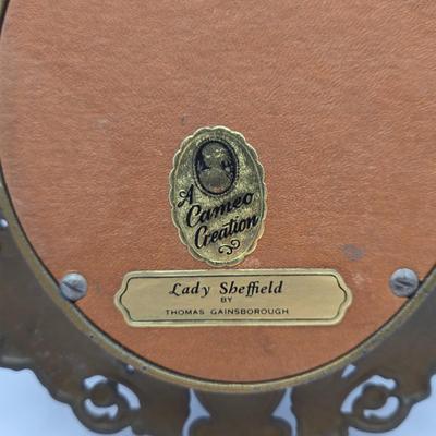 LOT 44K: Vintage Cydney Grossman Print and Lady Sheffield & Elizabeth by Thomas Gainsborough & Duchess of Devonshire by Sir...