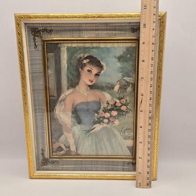 LOT 44K: Vintage Cydney Grossman Print and Lady Sheffield & Elizabeth by Thomas Gainsborough & Duchess of Devonshire by Sir...
