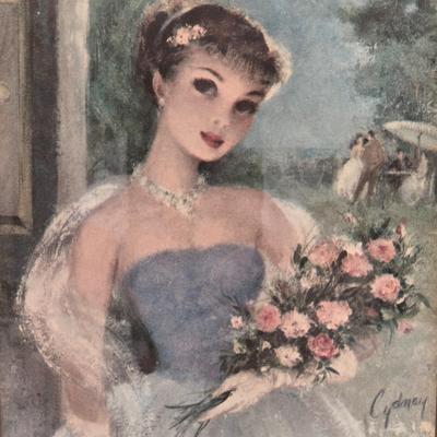 LOT 44K: Vintage Cydney Grossman Print and Lady Sheffield & Elizabeth by Thomas Gainsborough & Duchess of Devonshire by Sir...