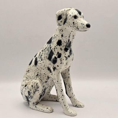 LOT 45K: Royal Copley Kitten with Ball of Yarn, Dalmatian Dog Figure, & English Setter Dog Figure