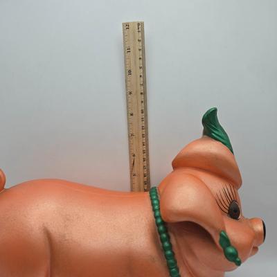 LOT 48K: Vintage Atlantic Mold Piggy Bank