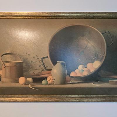 LOT 64K: Floral Print & Robert Douglas Hunter Print