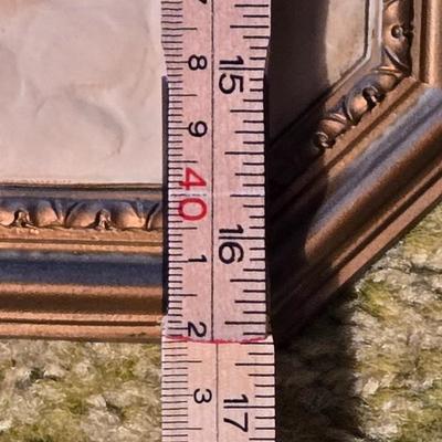 LOT 68K: Vintage Homco Diamond Wall Plaques, Mirror and 2 Side Plaques, and 2 Candle Sconces