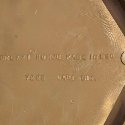 LOT 68K: Vintage Homco Diamond Wall Plaques, Mirror and 2 Side Plaques, and 2 Candle Sconces