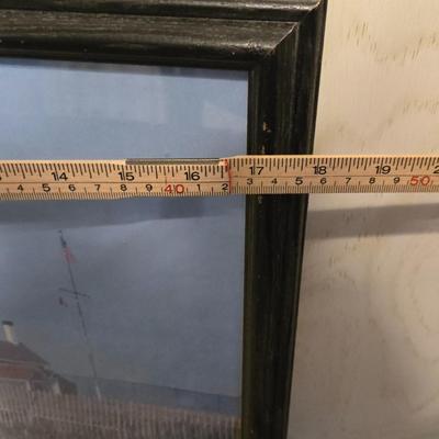 LOT 69K: Hart Lake Print, Lighthouse Print, Paddle Boat Painting, & More