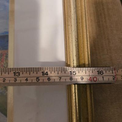 LOT 69K: Hart Lake Print, Lighthouse Print, Paddle Boat Painting, & More