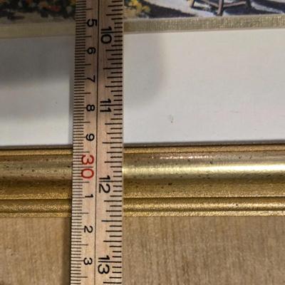 LOT 69K: Hart Lake Print, Lighthouse Print, Paddle Boat Painting, & More