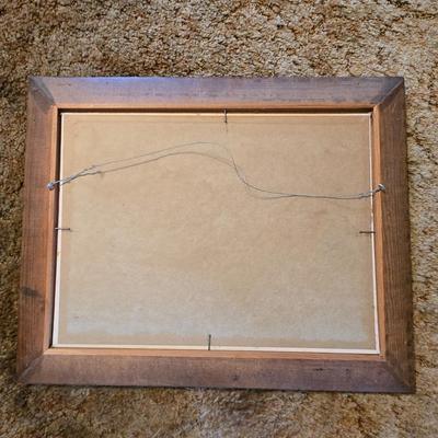 LOT 69K: Hart Lake Print, Lighthouse Print, Paddle Boat Painting, & More