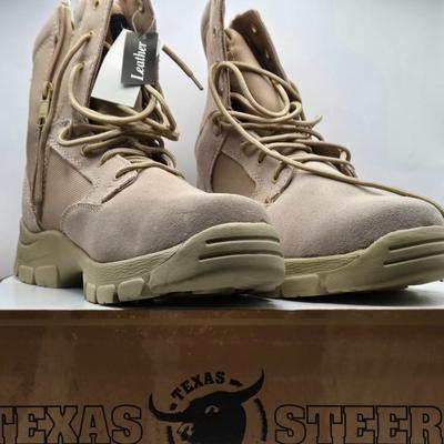 LOT 61K: New in Box Work Boots & Sneakers