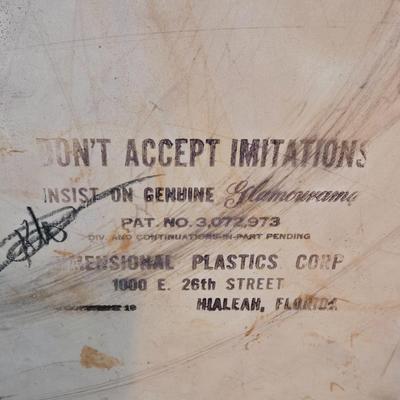 LOT 77X: MCM Dimensional Plastics Corp. J.B. Van Sciver Co. Coffee Table