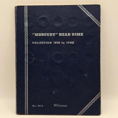 LOT 83J: "Mercury" Head Dime Collection (76) 90% Silver