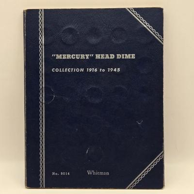 LOT 83J: "Mercury" Head Dime Collection (76) 90% Silver