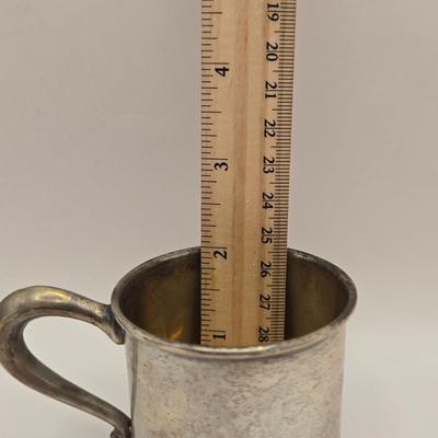 LOT 86J: Vintage Sterling Silver Cup/ Web 513/ 36.9 Grams