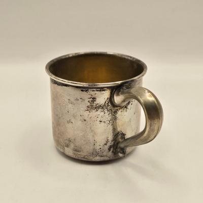 LOT 86J: Vintage Sterling Silver Cup/ Web 513/ 36.9 Grams