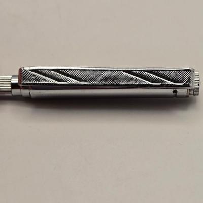 LOT 89J: Men's Jewelry Collection Including Stop Watch, American Bandstand Cufflinks, Mechanical Pencil Tie Clip, AmVets Collar pin,...