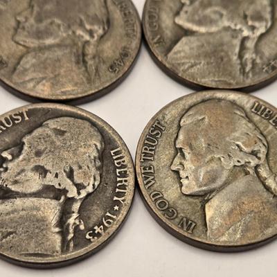 LOT 90J: Jefferson Nickel Collection 1938-1961 / Including Wartime Silver Nickels & Buffalo Nickel