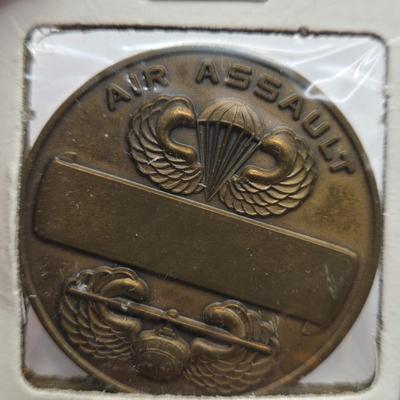 LOT 92J: Military Medallions/ U.S. Airborne , Battle of the Bulge & More