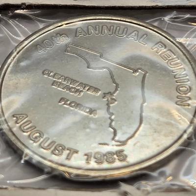 LOT 92J: Military Medallions/ U.S. Airborne , Battle of the Bulge & More