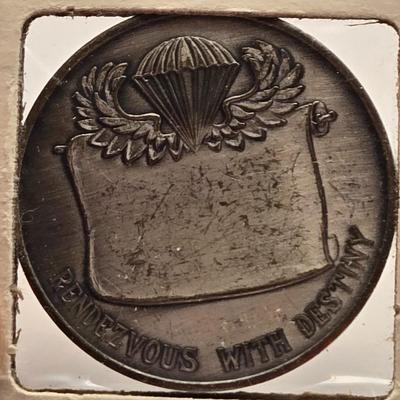 LOT 92J: Military Medallions/ U.S. Airborne , Battle of the Bulge & More