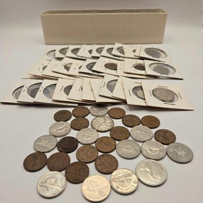 LOT 94J: International Coin Collection - Including Silver Coins, CoinsFrom 1800s & More