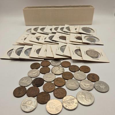 LOT 94J: International Coin Collection - Including Silver Coins, CoinsFrom 1800s & More