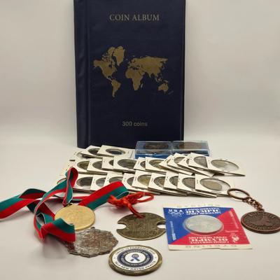 LOT 97J: Collection of Coins, Medallions, & Tokens