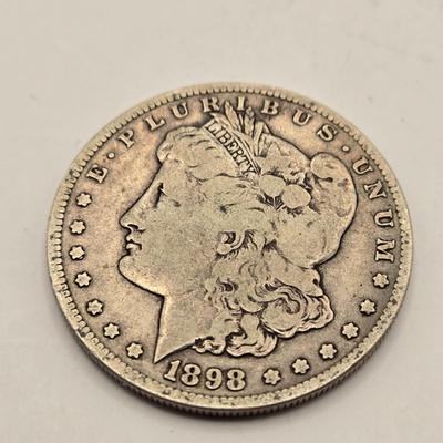 LOT 100J: Morgan Silver Dollars 1883-S, 1848-S, 1890 No Mark/ Philadelphia