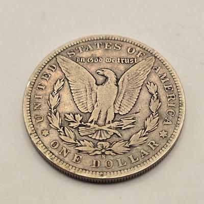 LOT 100J: Morgan Silver Dollars 1883-S, 1848-S, 1890 No Mark/ Philadelphia