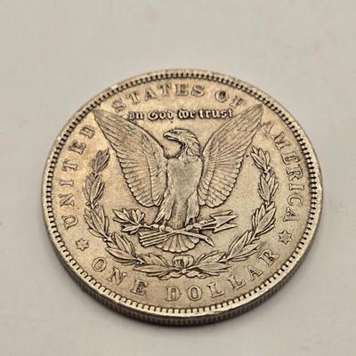 LOT 100J: Morgan Silver Dollars 1883-S, 1848-S, 1890 No Mark/ Philadelphia